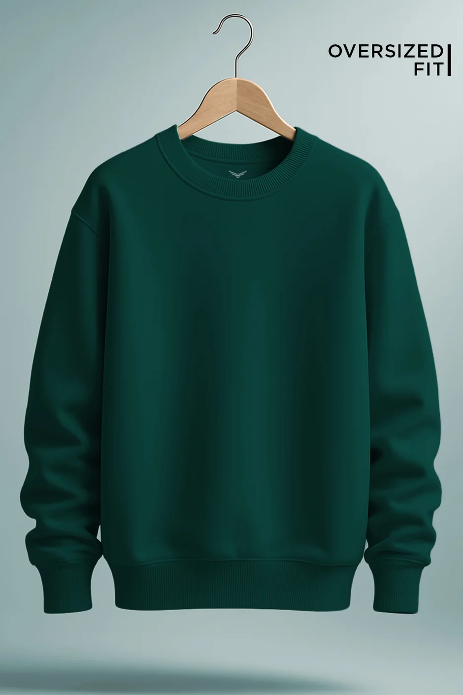 Oversized Sweatshirt FOREST GREEN