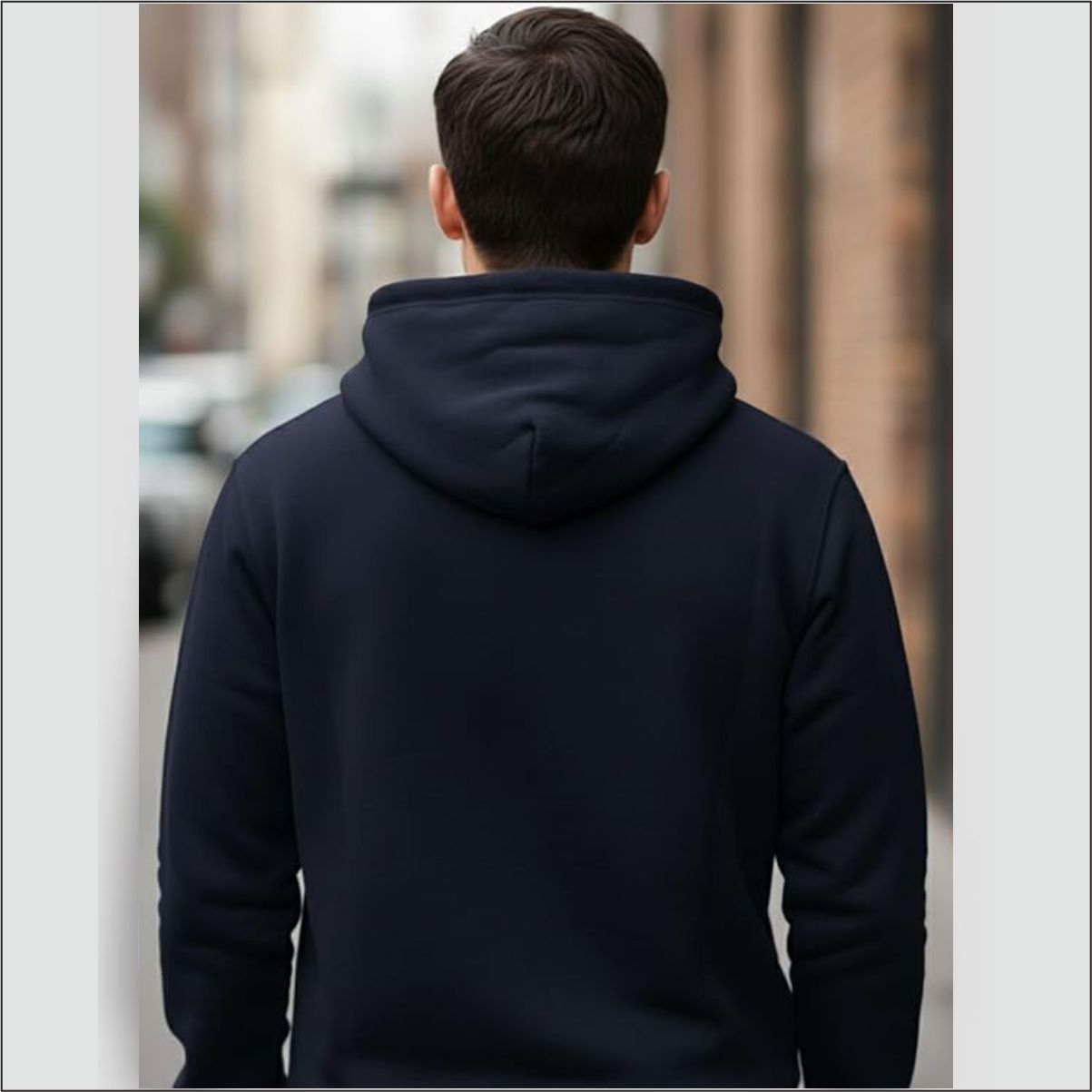 Xauva Fashion Men’s Regular Fit Cotton Hoodie | Comfortable Winter Hoodie with Kangaroo Pocket  Adjustable Hood | Soft Warm Casual Wear for Everyday U